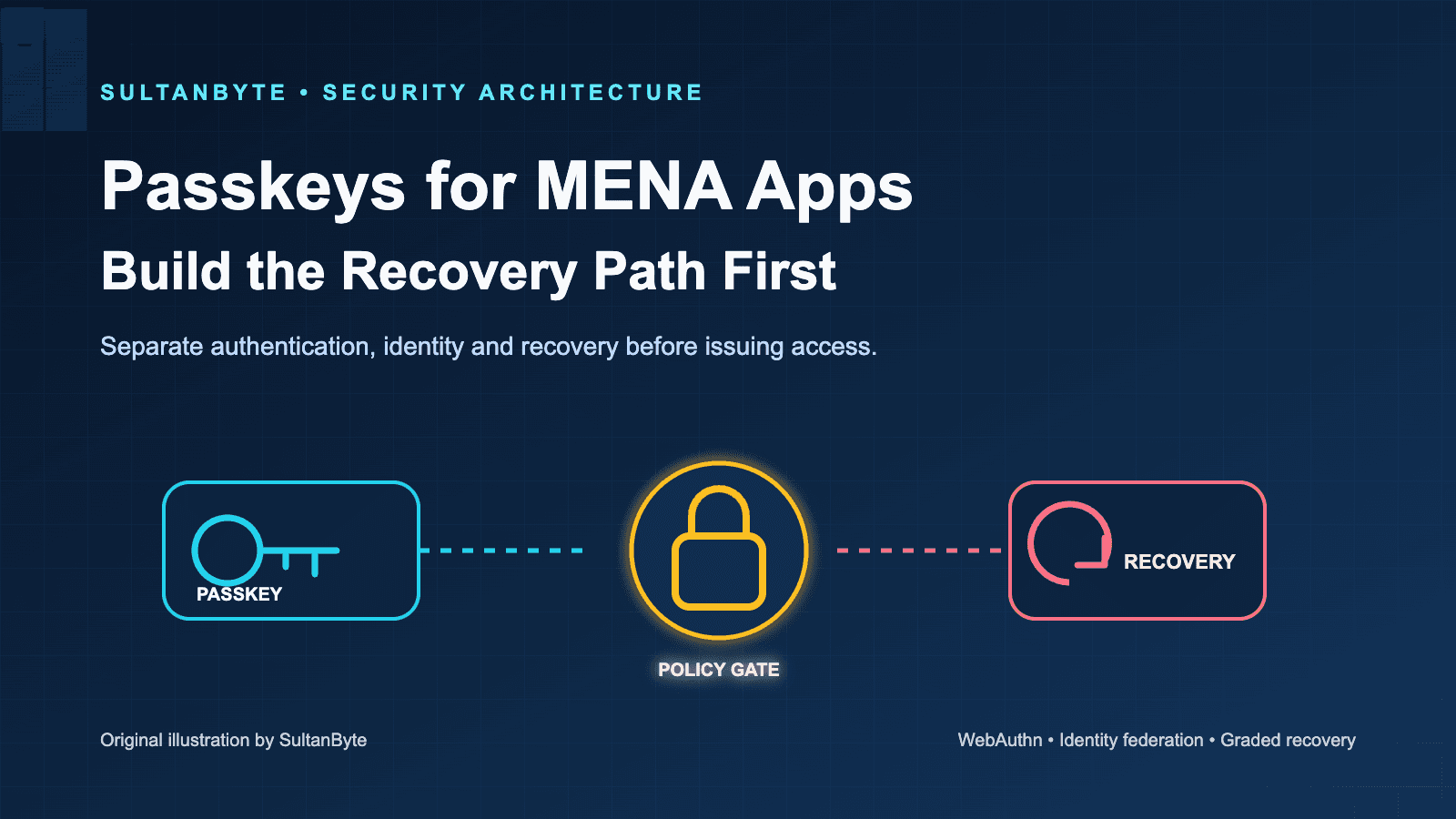 Passkeys for MENA Apps: Build the Recovery Path First