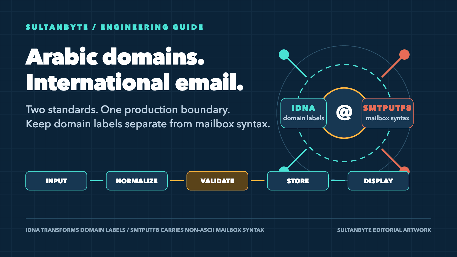 Arabic Domains and Email in Production: An IDNA and SMTPUTF8 Guide
